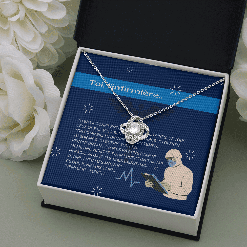 Toi Linfirmire Love Knot Necklace 