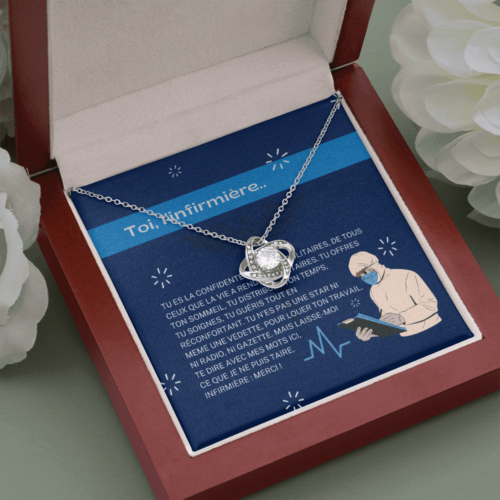 Toi Linfirmire Love Knot Necklace 