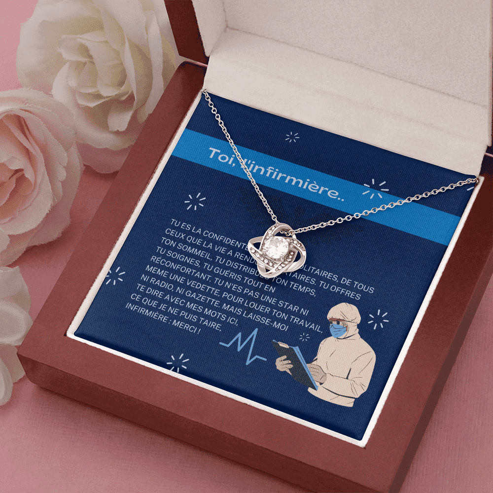 Toi Linfirmire Love Knot Necklace 