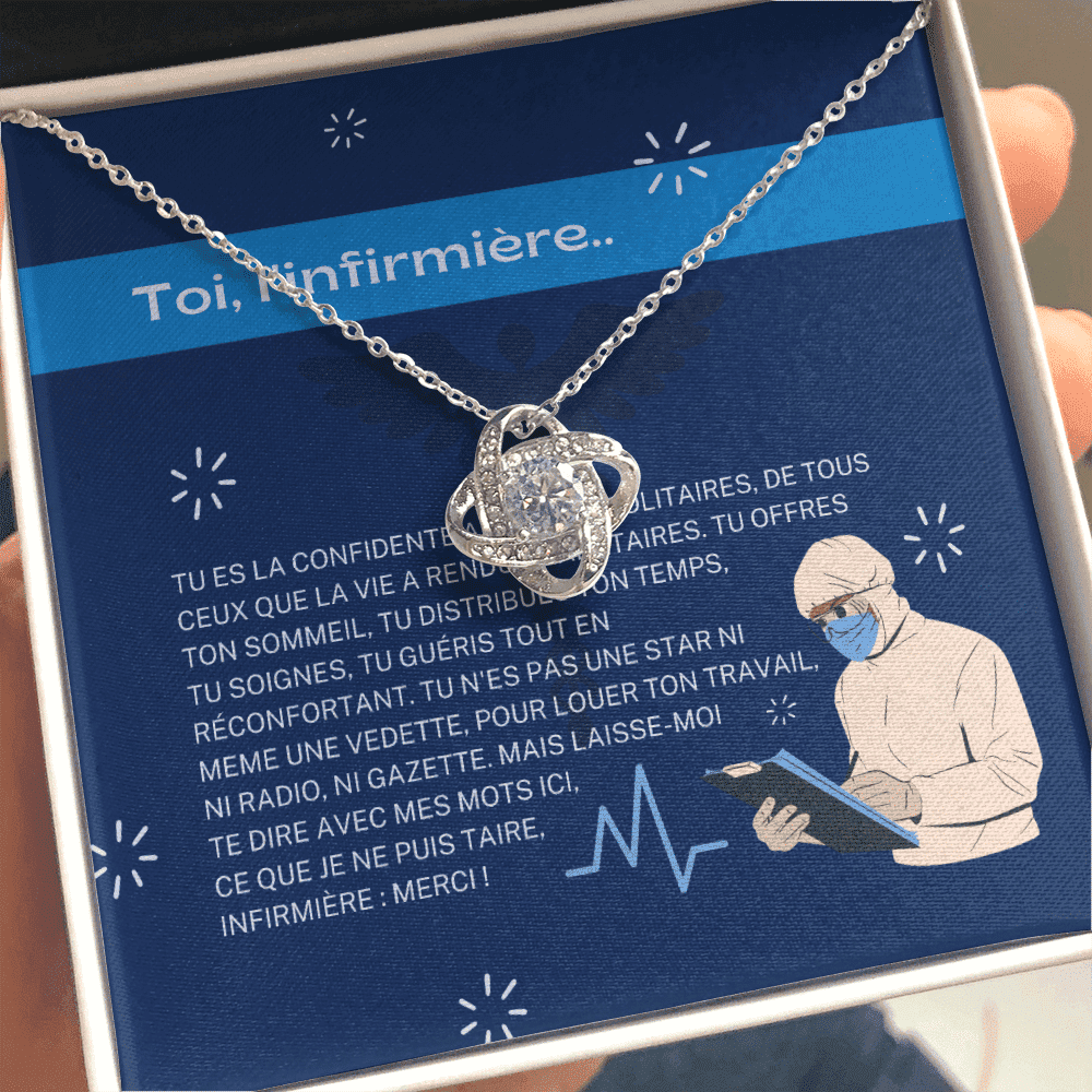 Toi Linfirmire Love Knot Necklace 