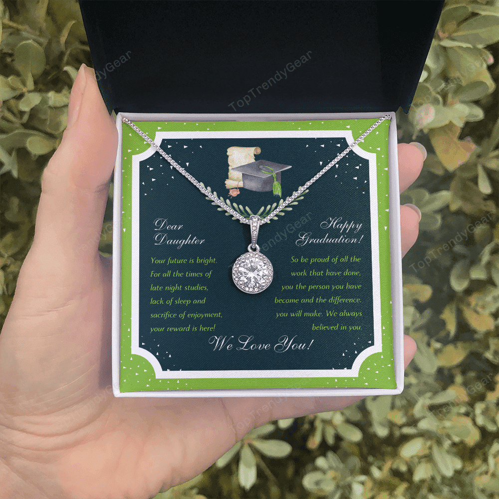 We Love You Eternal Hope Necklace Graduation Gifts For Her 
