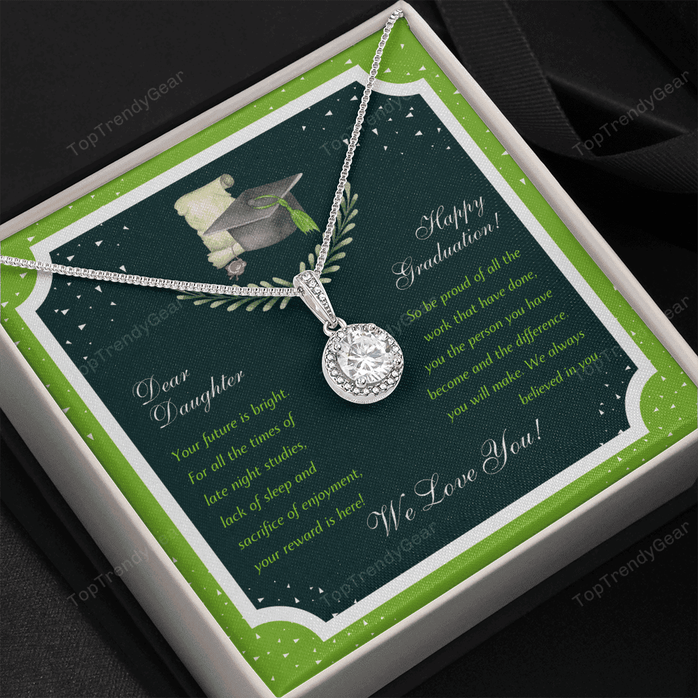 We Love You Eternal Hope Necklace Graduation Gifts For Her 
