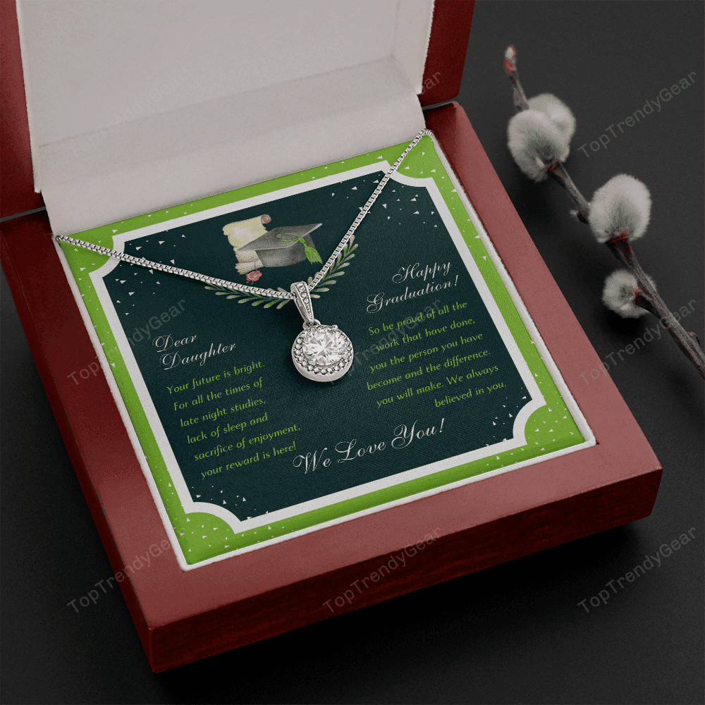 We Love You Eternal Hope Necklace Graduation Gifts For Her 
