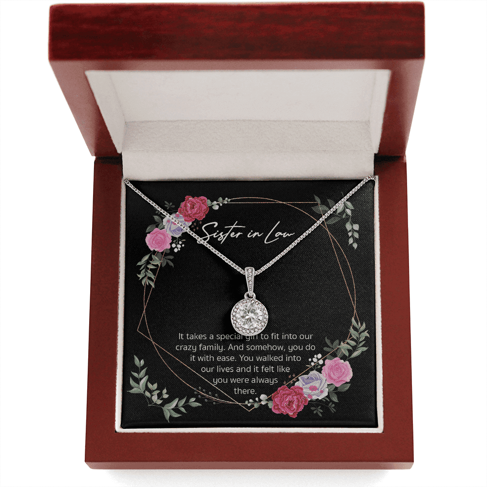 Gift For Sister In Law It Takes A Special Girl To Fit Into Our Family Eternal Hope Necklace