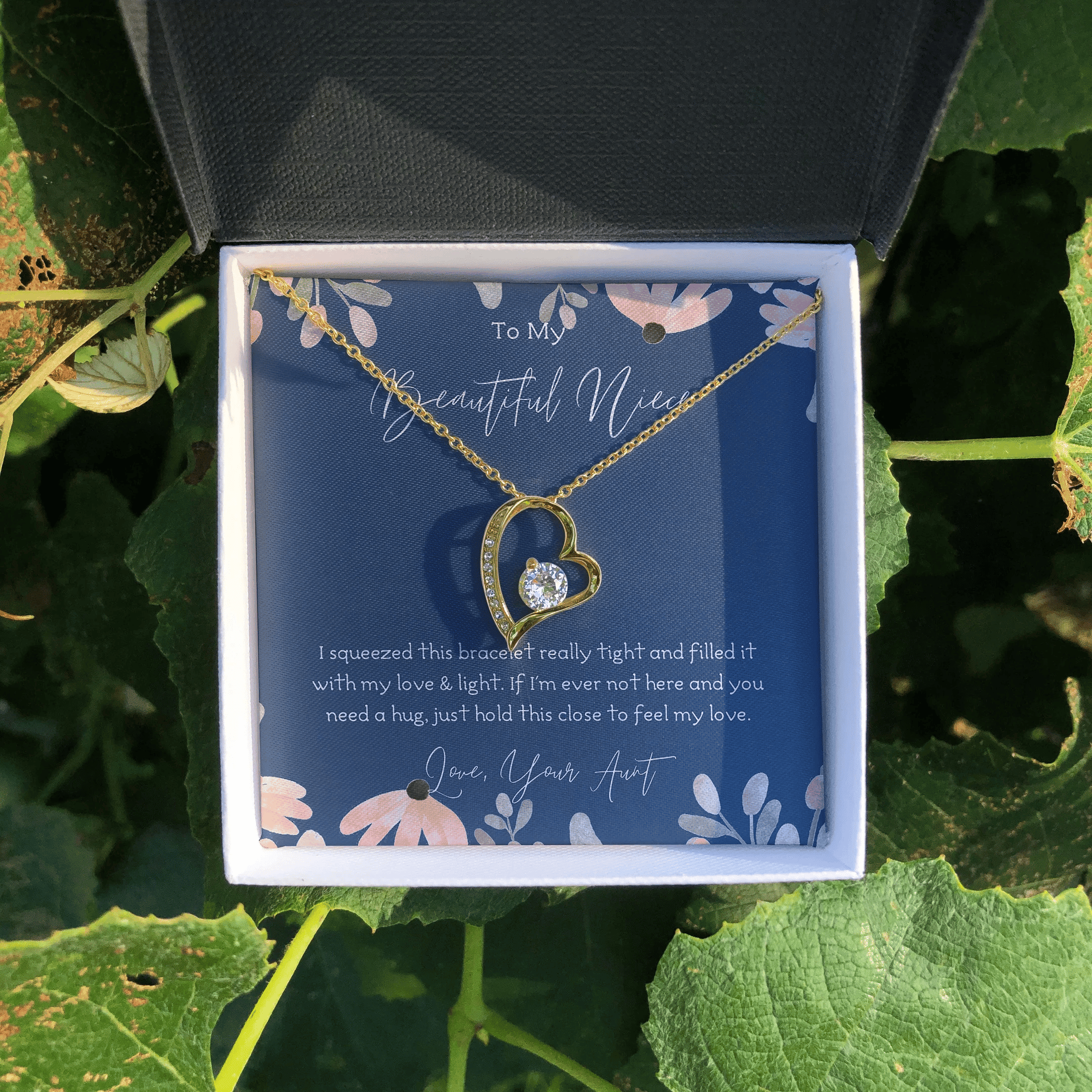 Aunt Gift For Niece If I'm Ever Not Here Forever Love Necklace
