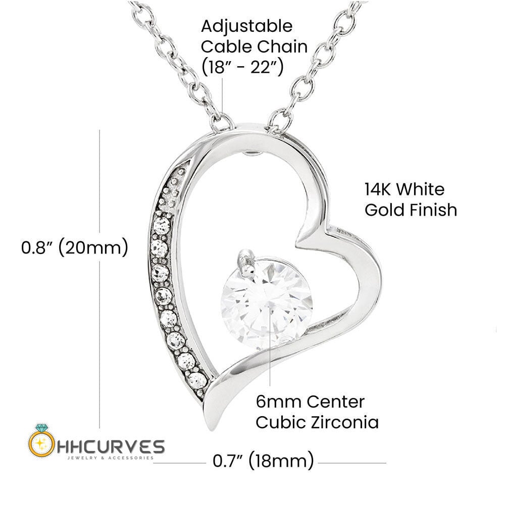 Custom Name And Date Anniversary Gifts Mr. & Mrs. Anniversary Presents By Year Gift For Her Forever Love Necklace 