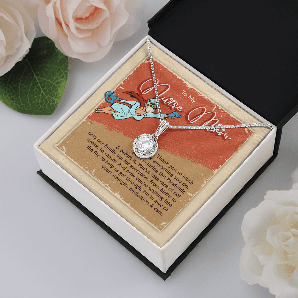 Thanks So Much For Everything You Do Giving Nurse Mom Eternal Hope Necklace