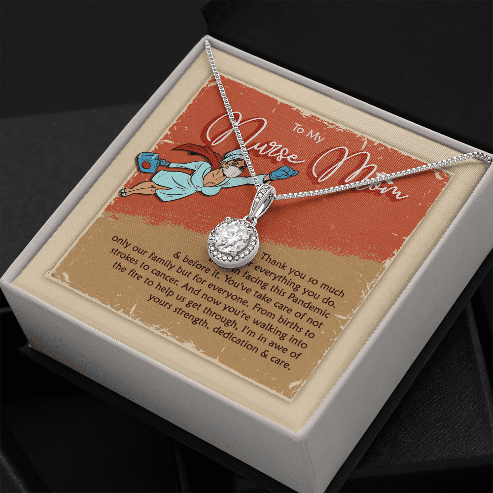 Thanks So Much For Everything You Do Giving Nurse Mom Eternal Hope Necklace