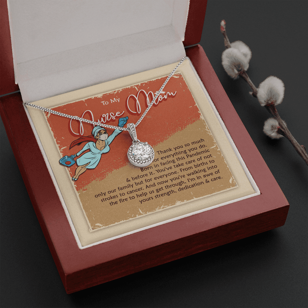 Thanks So Much For Everything You Do Giving Nurse Mom Eternal Hope Necklace