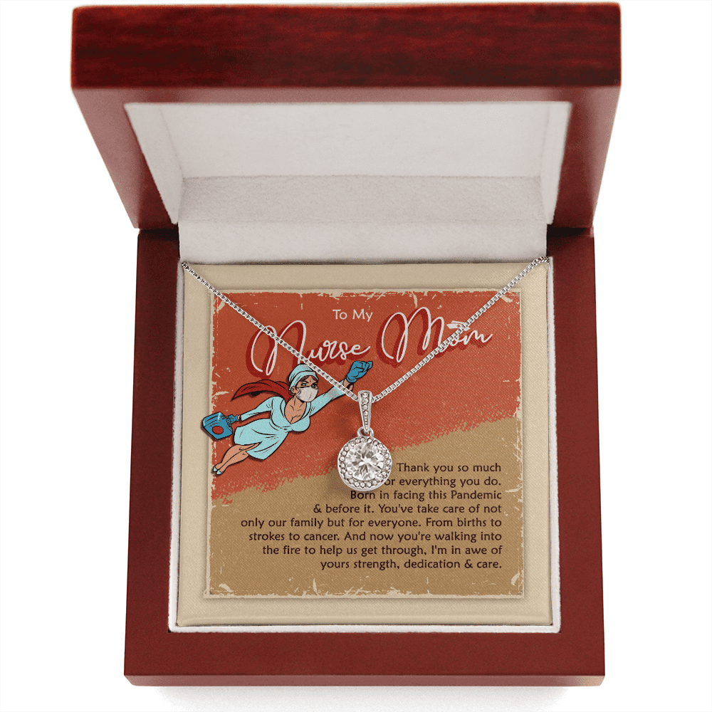 Thanks So Much For Everything You Do Giving Nurse Mom Eternal Hope Necklace