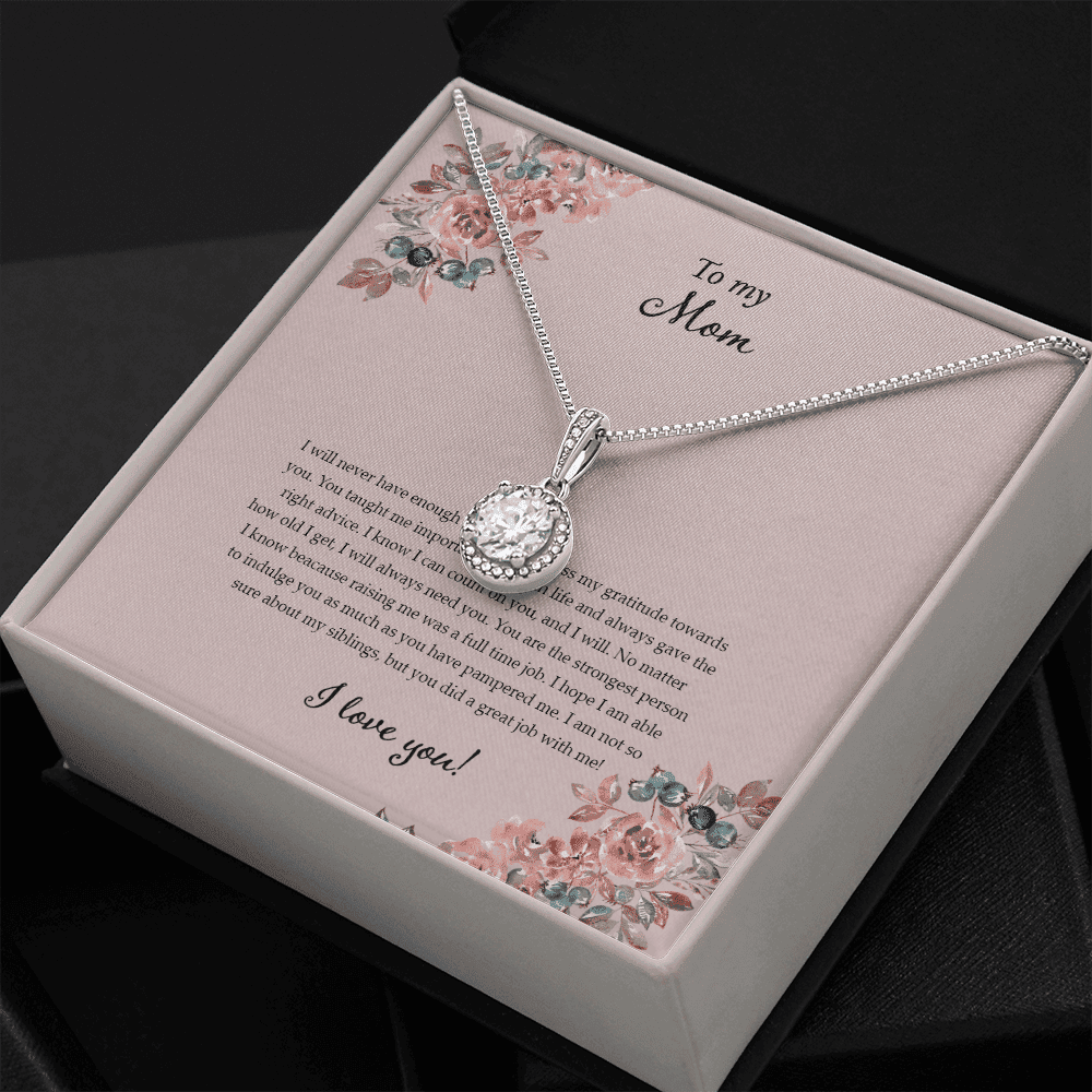 Gift For Mom My Endless Love For You Eternal Hope Necklace