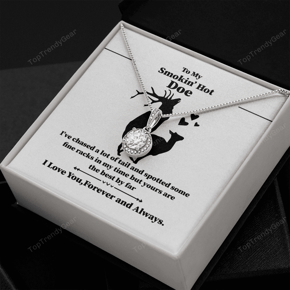 To My Smokin' Hot Doe Tail Necklace Gift Eternal Hope Necklace