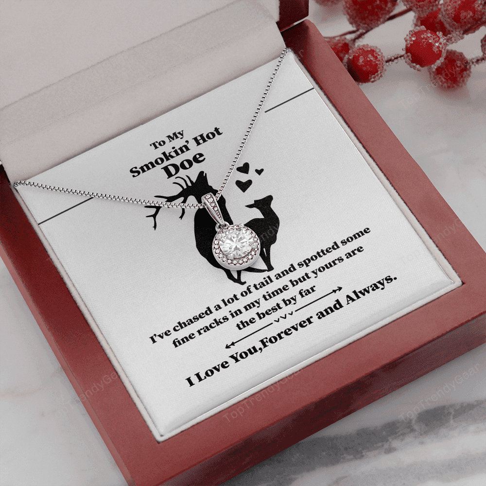 To My Smokin' Hot Doe Tail Necklace Gift Eternal Hope Necklace