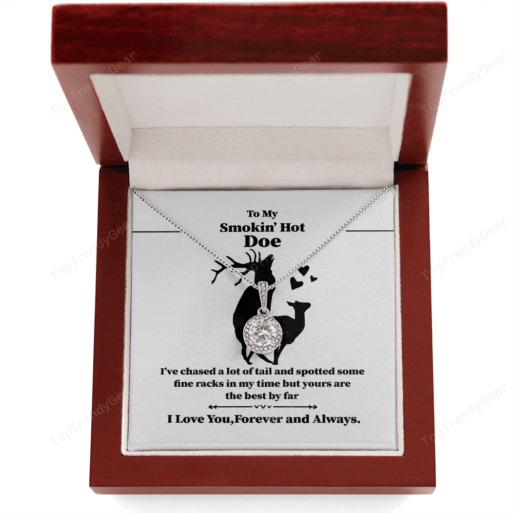 To My Smokin' Hot Doe Tail Necklace Gift Eternal Hope Necklace