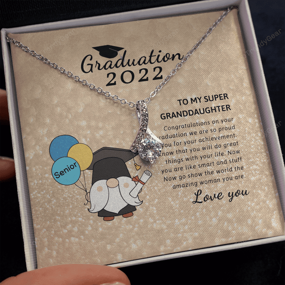 Go Show The World The Amazing Woman You Are Alluring Beauty Necklace Gift For Granddaughter 