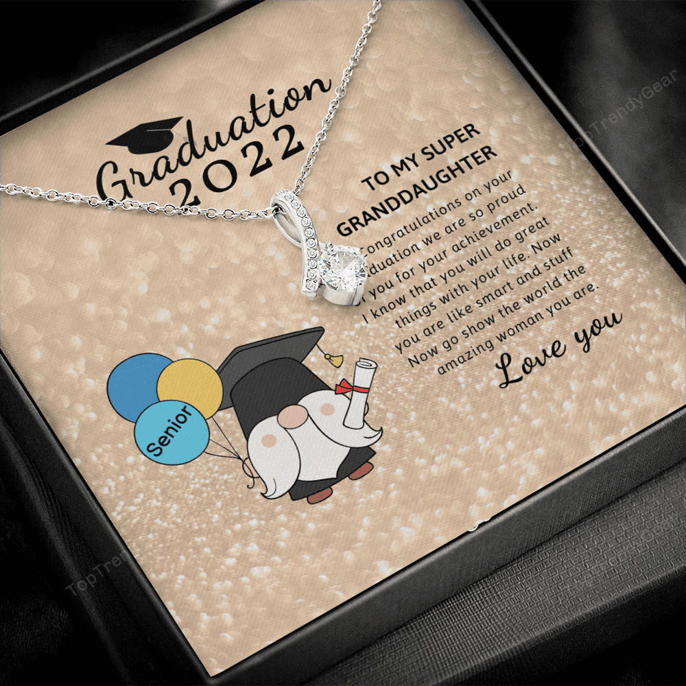 Go Show The World The Amazing Woman You Are Alluring Beauty Necklace Gift For Granddaughter 