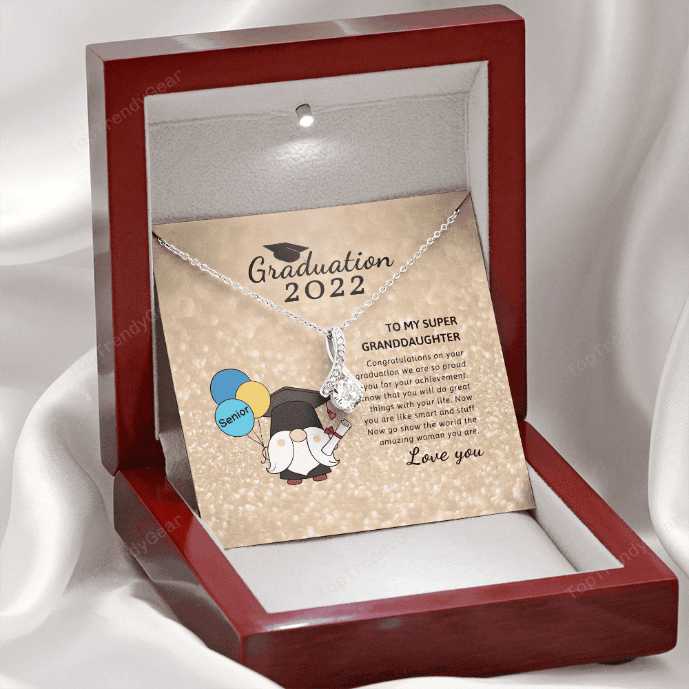 Go Show The World The Amazing Woman You Are Alluring Beauty Necklace Gift For Granddaughter 