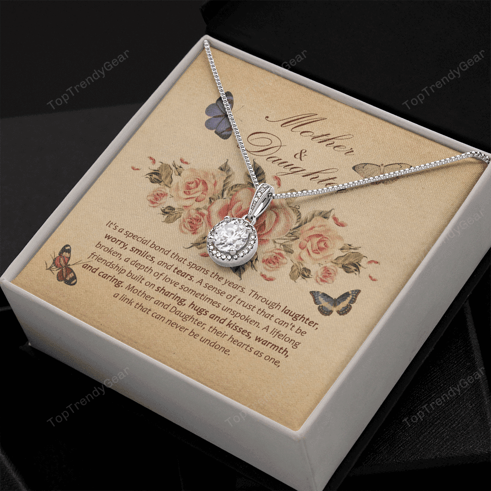 It's A Special Bond That Spans The Years Eternal Hope Necklace Gift For Daughter 