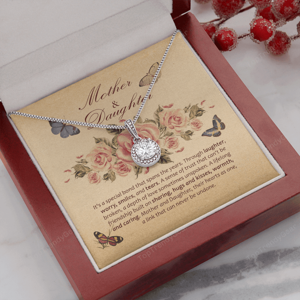 It's A Special Bond That Spans The Years Eternal Hope Necklace Gift For Daughter 