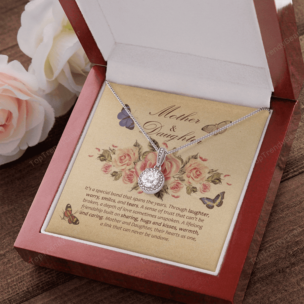 It's A Special Bond That Spans The Years Eternal Hope Necklace Gift For Daughter 