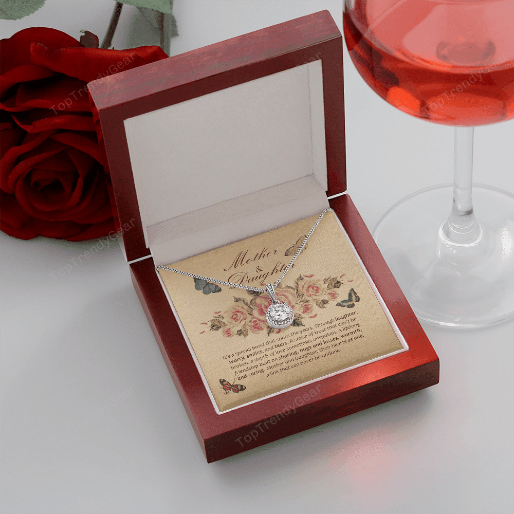 It's A Special Bond That Spans The Years Eternal Hope Necklace Gift For Daughter 