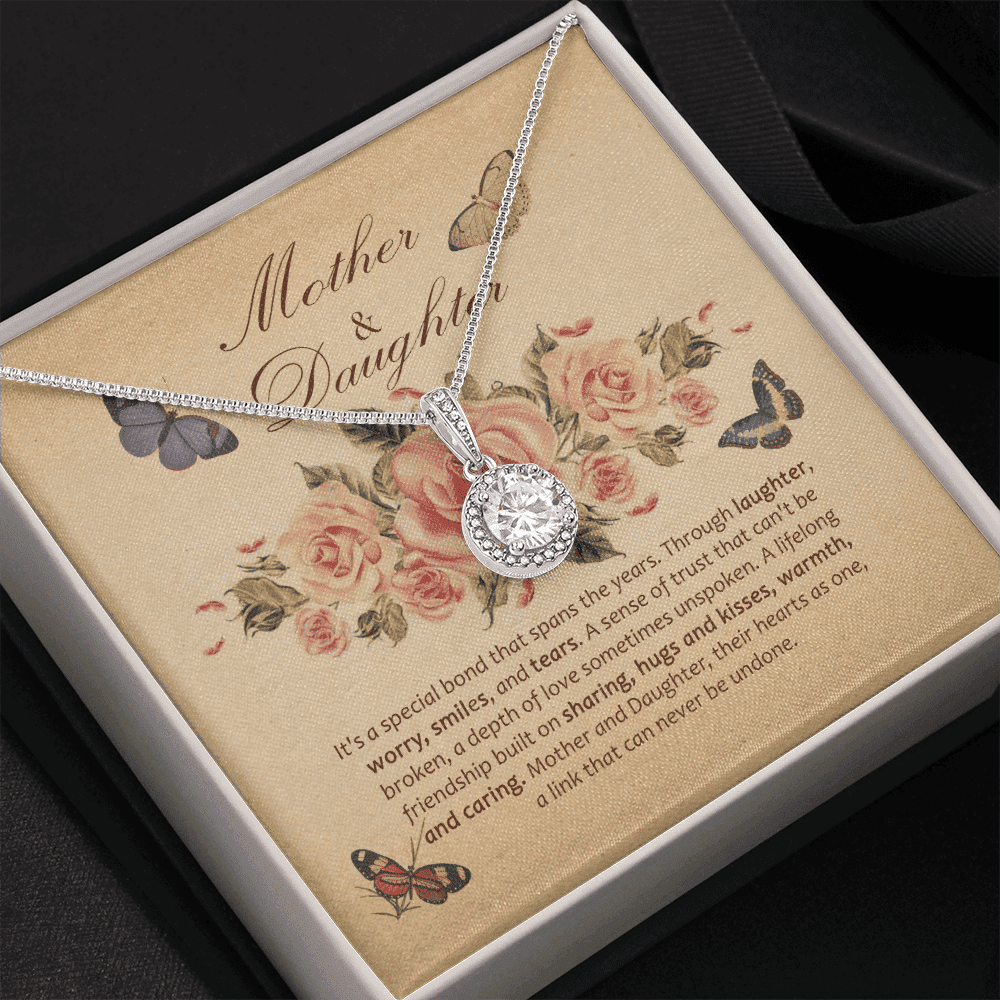 It's A Special Bond That Spans The Years Eternal Hope Necklace Gift For Daughter 
