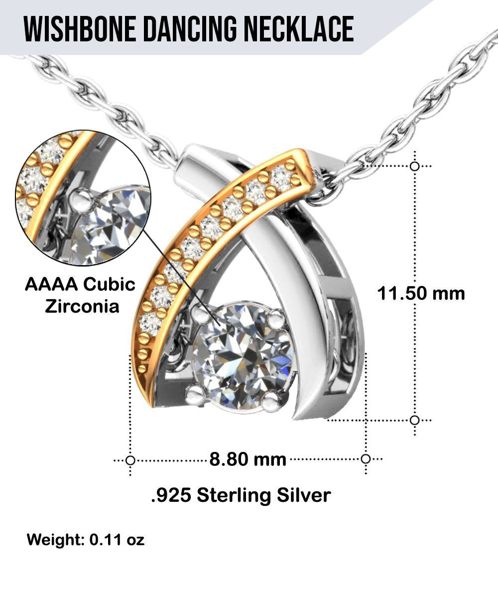 To My Wife Crown Pendant Necklace The Most Wonderful Thing I Decided To Do Personalized Gift For Wife