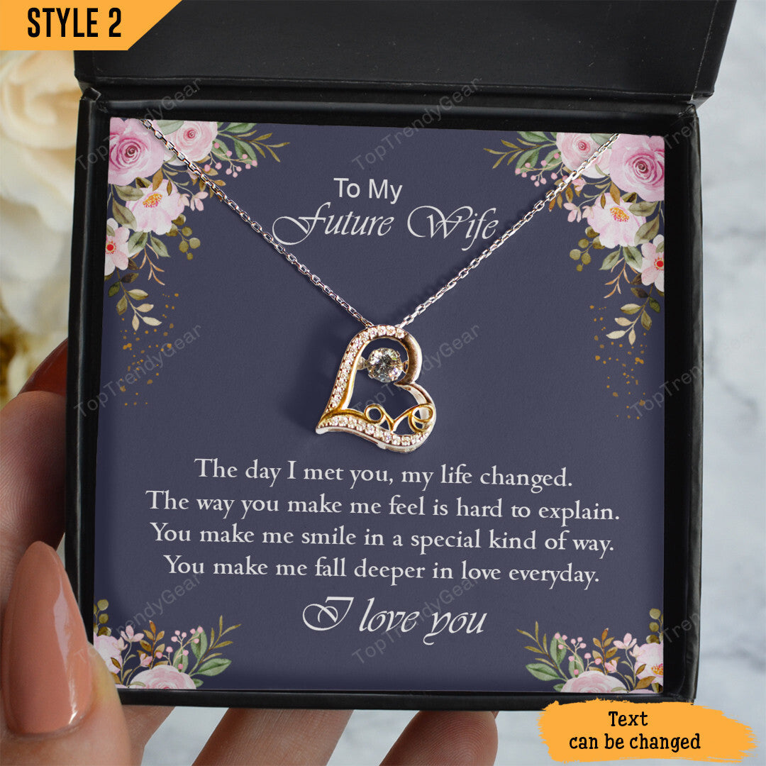 To My Wife Love Dancing Necklace I May Not Be Your First Date Kiss Or Love Personalized Gift For Wife