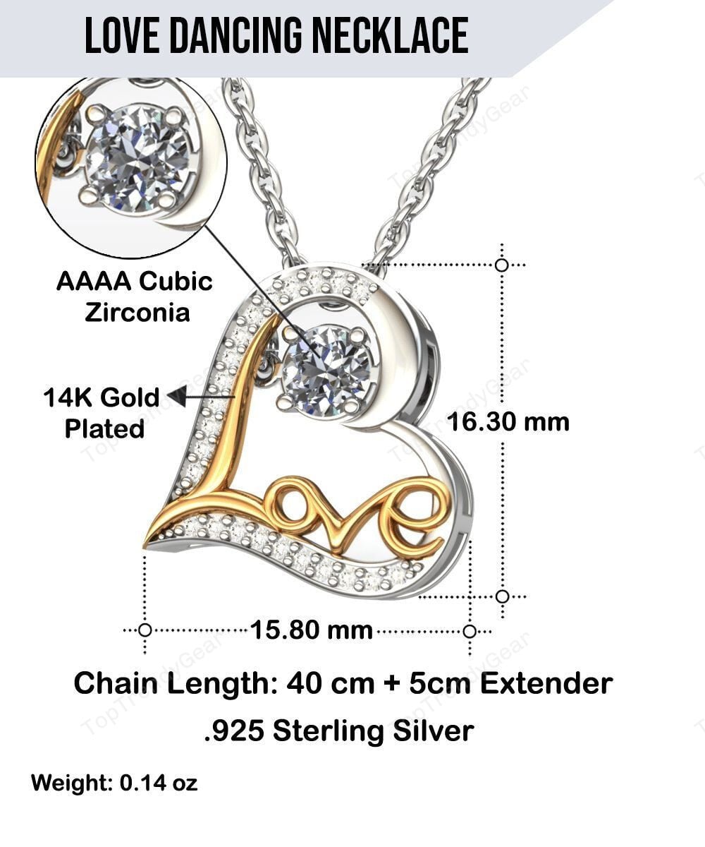 To My Wife Love Dancing Necklace I May Not Be Your First Date Kiss Or Love Personalized Gift For Wife