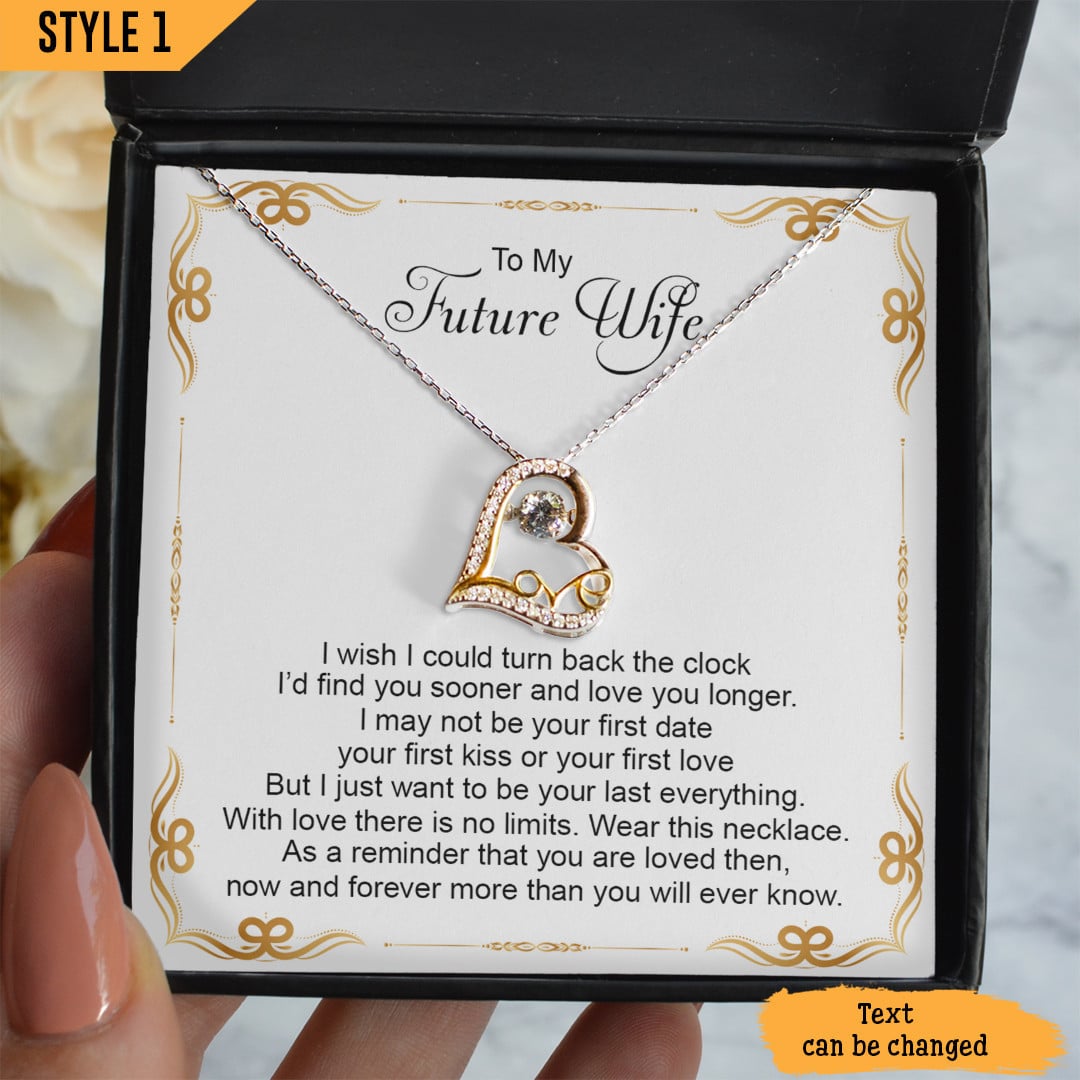 To My Wife Love Dancing Necklace I May Not Be Your First Date Kiss Or Love Personalized Gift For Wife