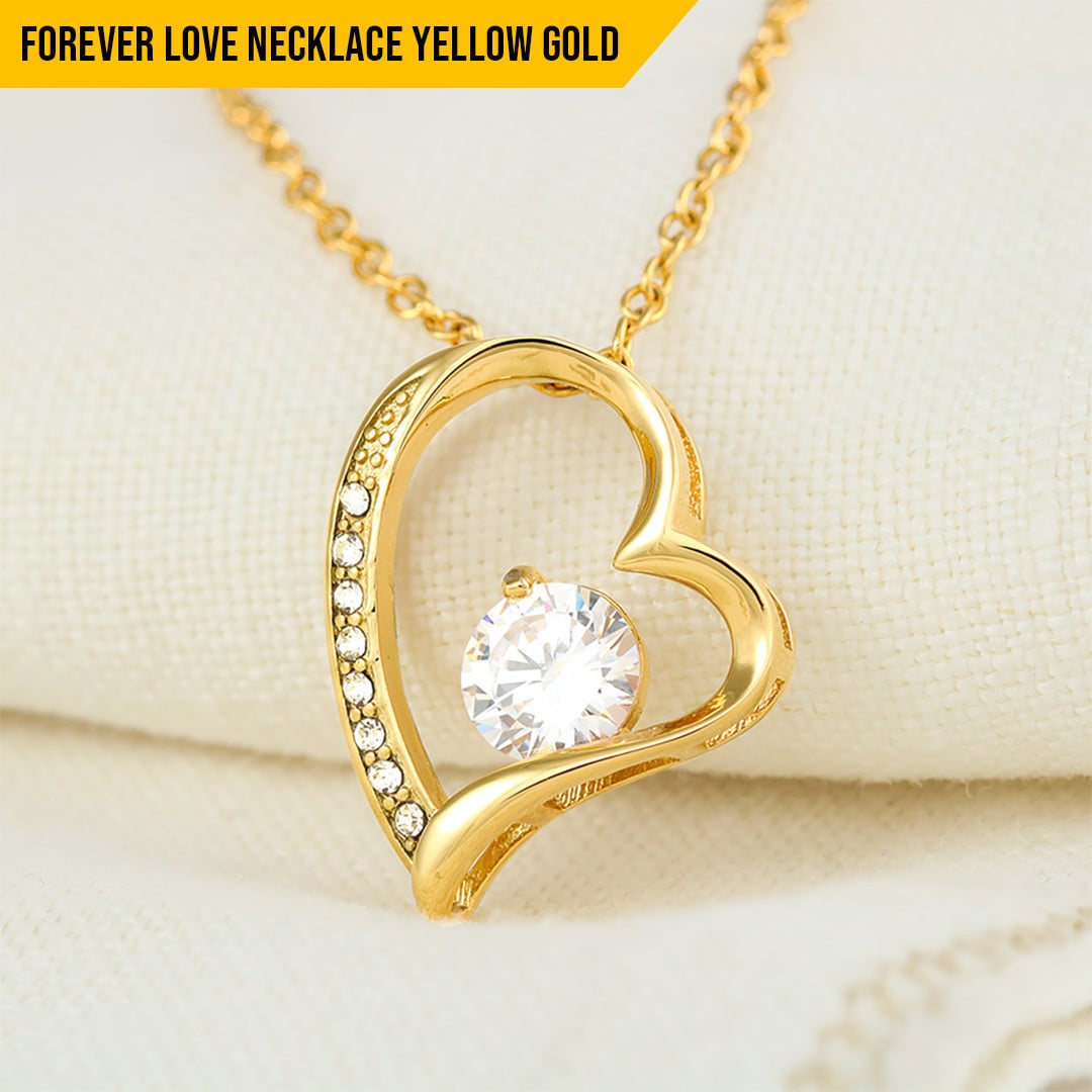 To My Mom Love Knot Necklace From Daughter I Know It's Not Easy For A Woman To Raise A Child Personalized Gift For Mom