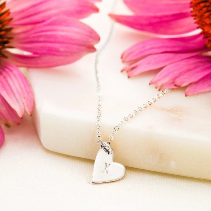 To My Daughter In Law Sweetest Hearts Necklace We Both Love The Same Man Personalized Gift For Daughter In Law
