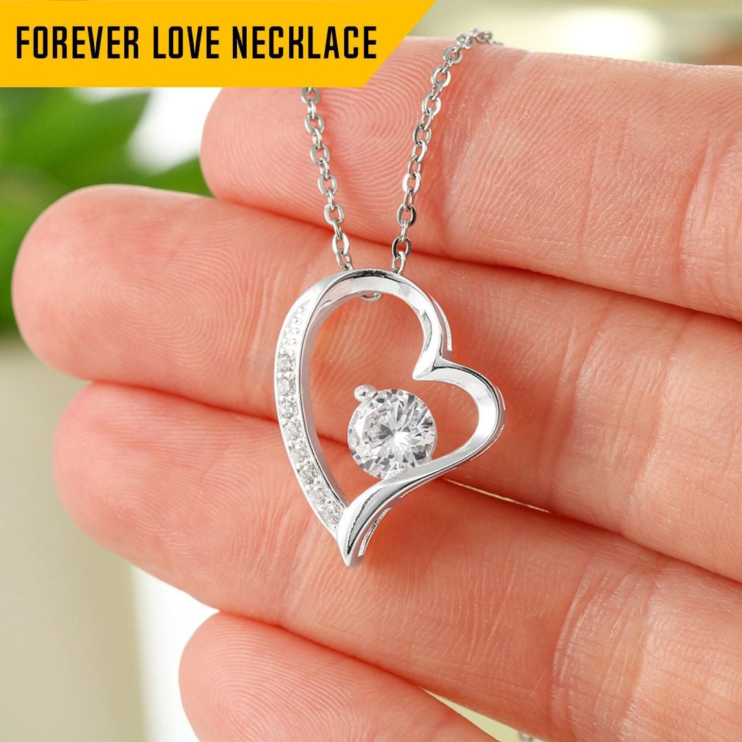 To My Future Wife Love Knot Necklace I Don't Know What The Future Holds Personalized Gift For Wife