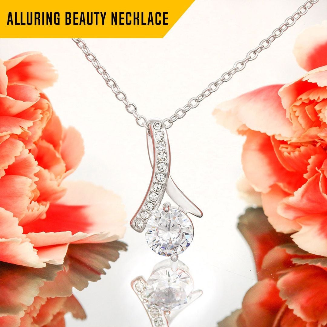 To My Wife Alluring Beauty Necklace If I Could Give You One Thing In Life Personalized Gift For Wife