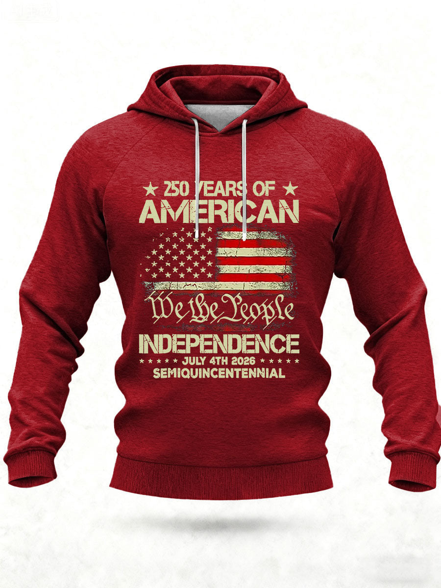 250 Years Of American Hoodie We The People Clothing July 4th Inspired Gifts For Him