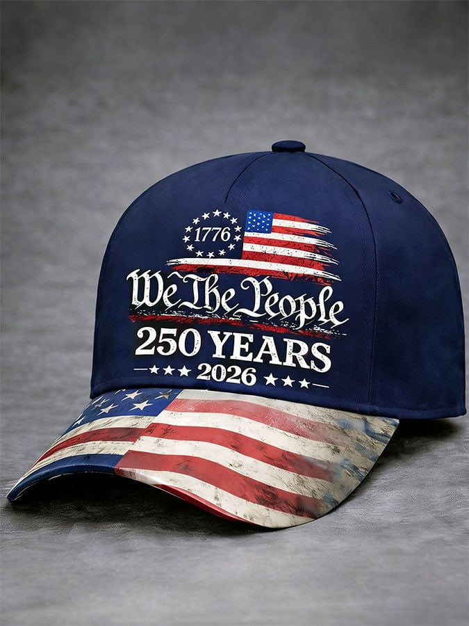 Unisex American 250Th Anniversary Hat 1776 2026 We The People Ball Cap Gift For Him