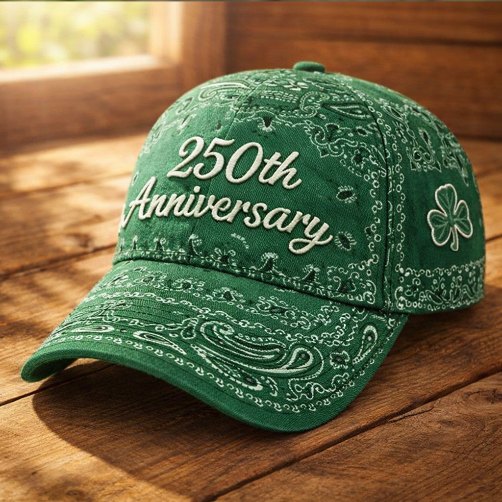 Shamrock 250Th Anniversary 1776 2026 Hat St Patrick's Day Baseball Cap