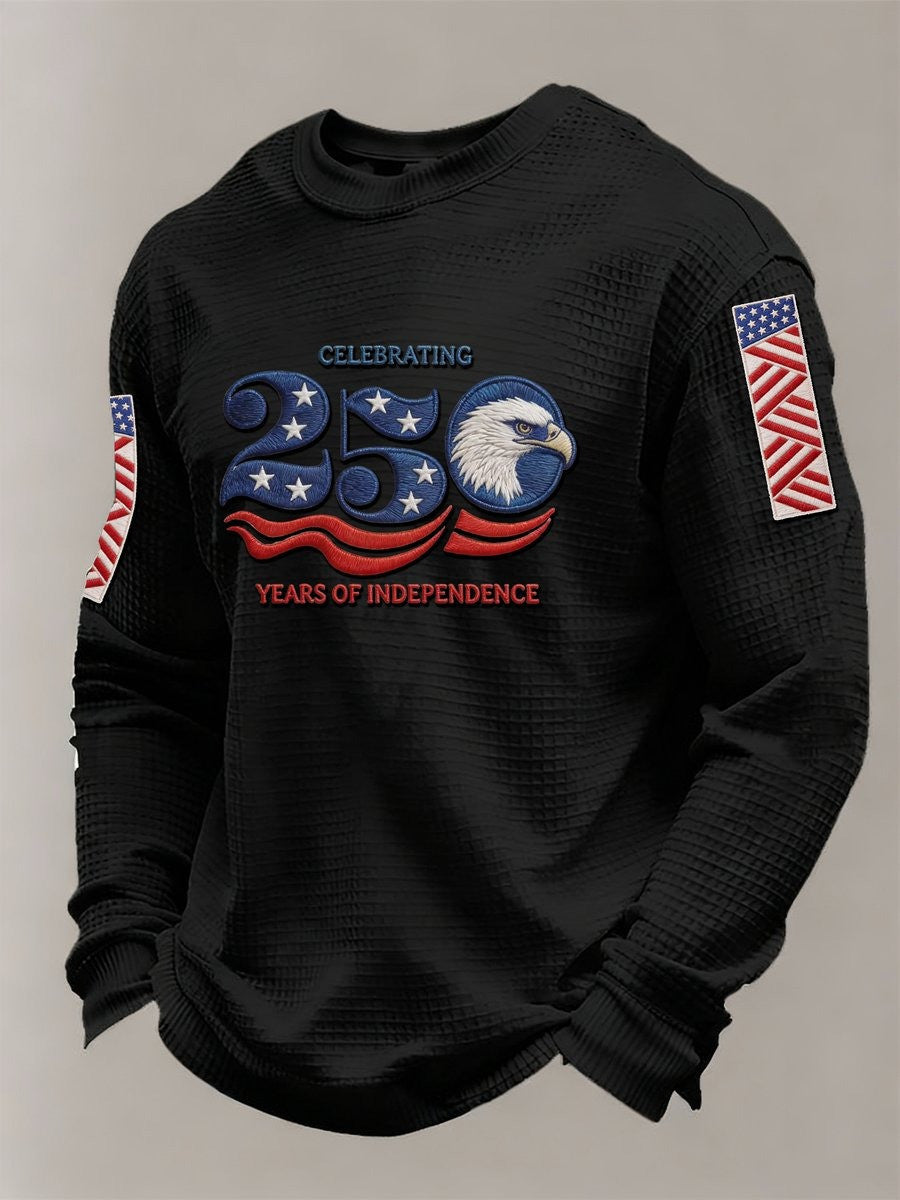 250th Anniversary Long Sleeve Shirt Celebrating 250 Years Of Independence Clothing For Him