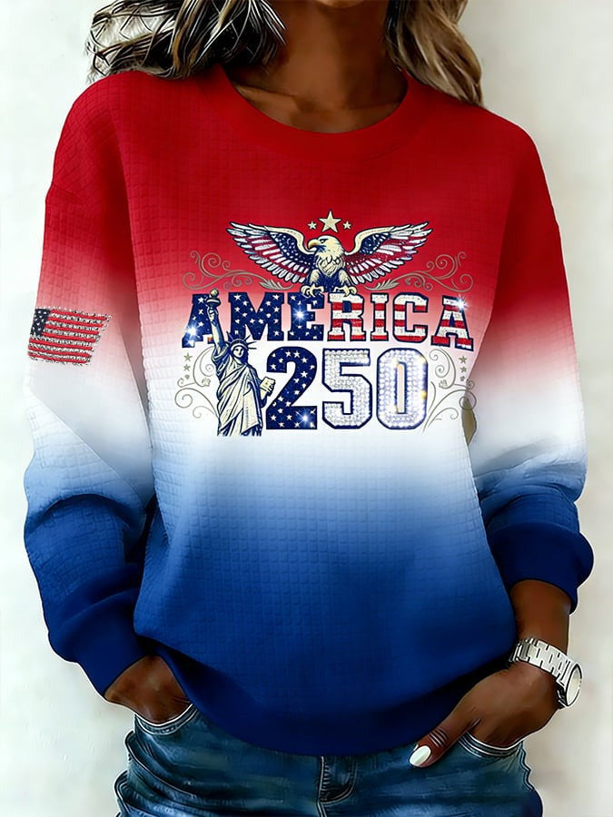 Eagle America 250th Anniversary Sweatshirt Liberty Of Statue Clothing Ideas For Her