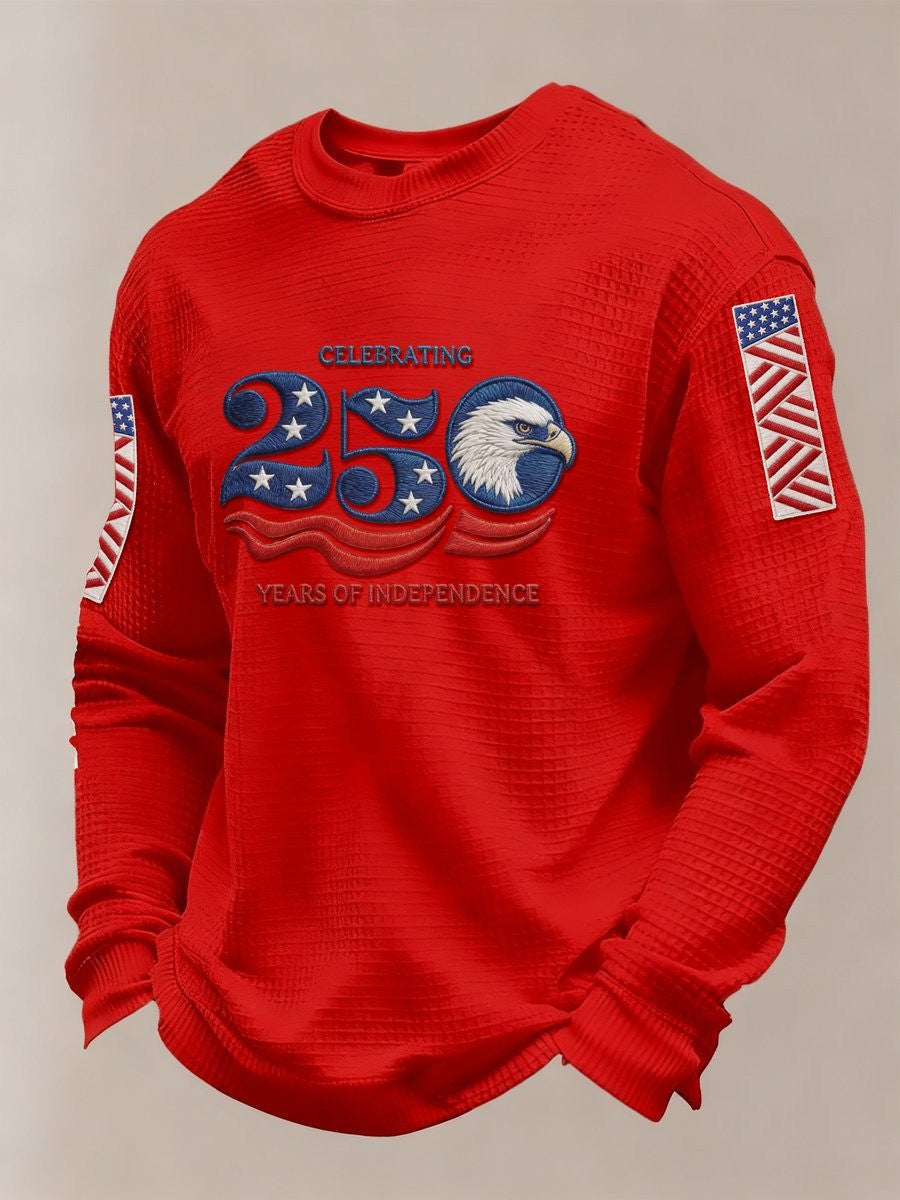 250th Anniversary Long Sleeve Shirt Celebrating 250 Years Of Independence Clothing For Him