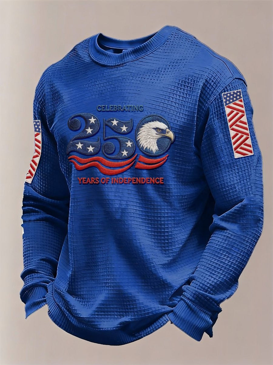 250th Anniversary Long Sleeve Shirt Celebrating 250 Years Of Independence Clothing For Him