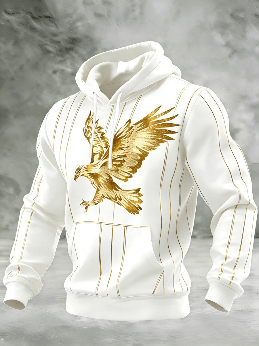 250th Anniversary Hoodie Golden Themed Eagle Best Elegant Clothing Gift For Him