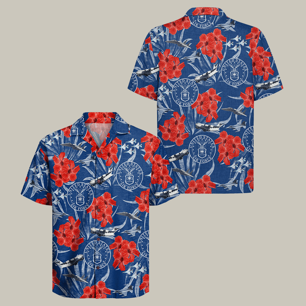 US Air Force 250th Years Of Service Hawaiian Shirt US Air Force Clothes Gift For Him