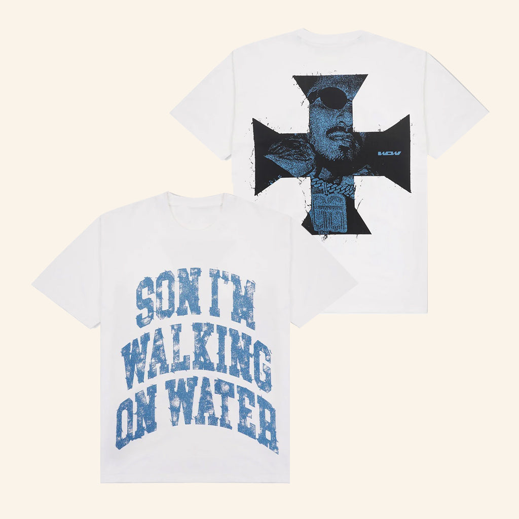 GG Certified Merch Cross T-Shirt Son I'm Walking On Water Shirt Gifts Ideas For Dudes - GypsysystersGift