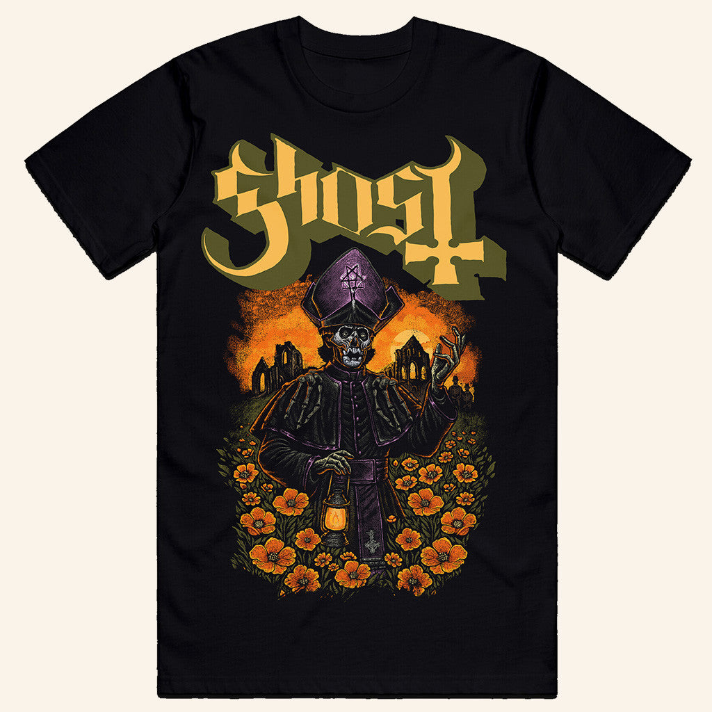 Ghost Merch Peacefield T-Shirt Xmas Presents For Him - GypsysystersGift