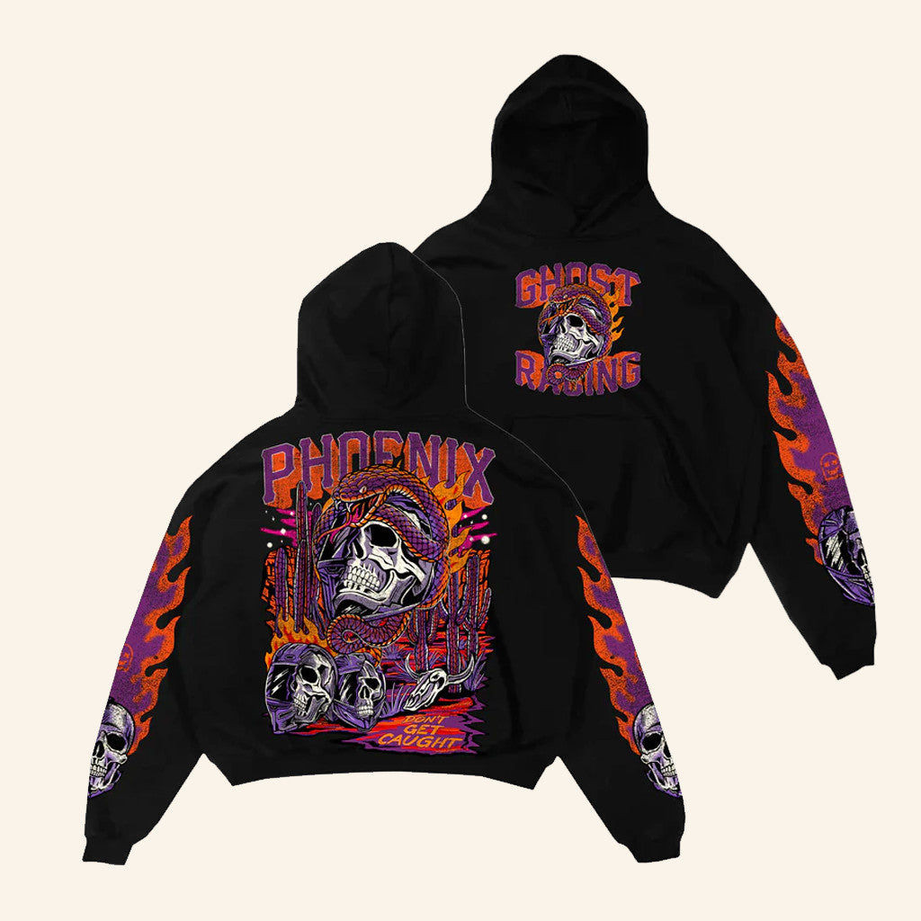 Ghost Racing Merch Phoenix Hoodie Don't Get Caught Hoodie Gifts Ideas For Him - Gypsysystersgift