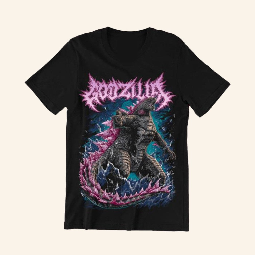 Ghost x Ghost Merch G X K Godzilla Awakens Metalcropolis T-Shirt Best Gifts For Him - GypsysystersGift
