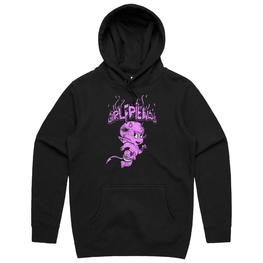 Girlfriend Xo Merch Girlfriends Devil Black Hoodie Gifts For Her - Gypsysystersgift