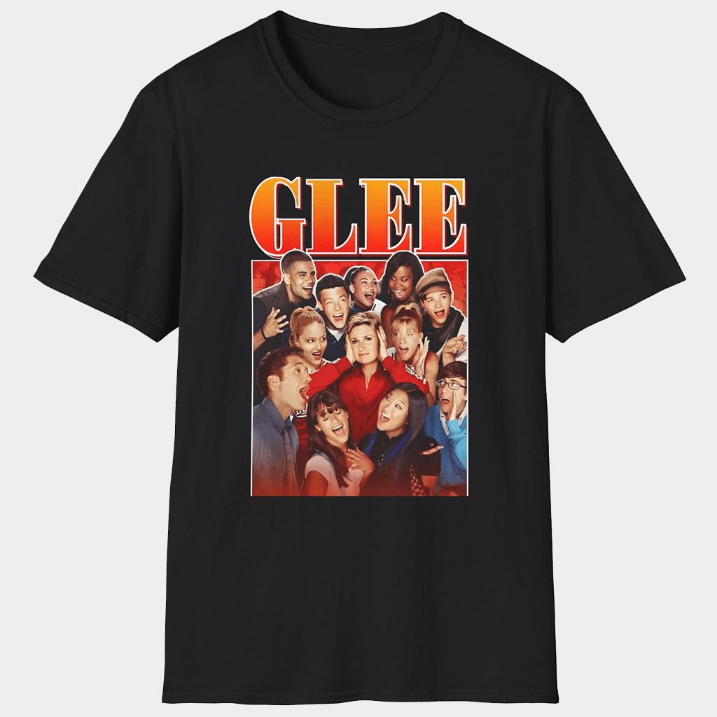 Glee Merch Glee Retro 90's Fans Homage T-Shirt Birthday Gift Ideas For Him - GypsysystersGift