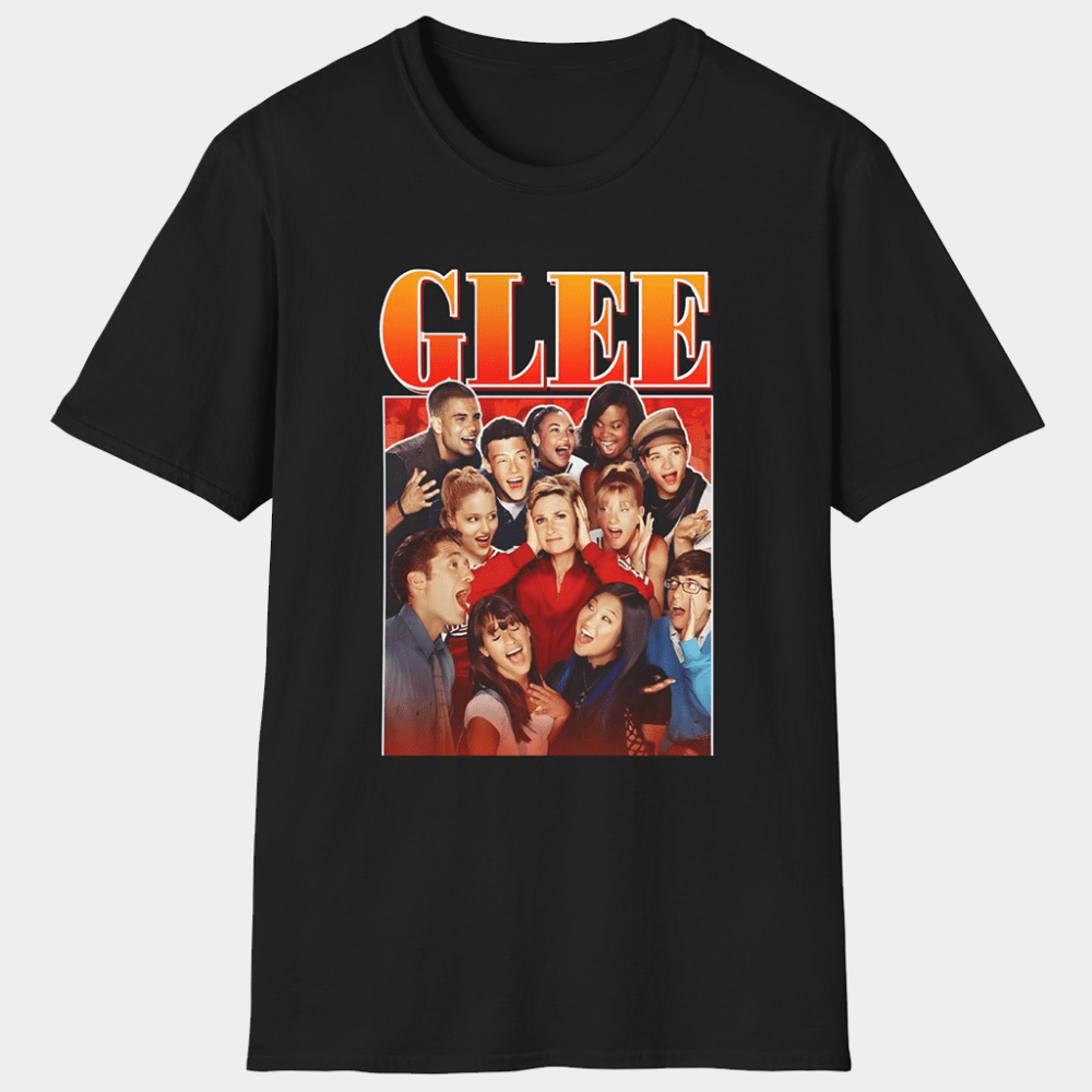 Glee Merch Glee Retro 90's Fans Homage T-Shirt Birthday Gift Ideas For Him - GypsysystersGift